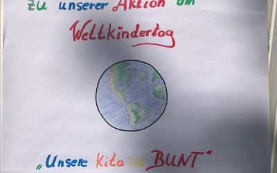 Weltkindertag 2020-Bordsteinkanten werden zu Bilderrahmen