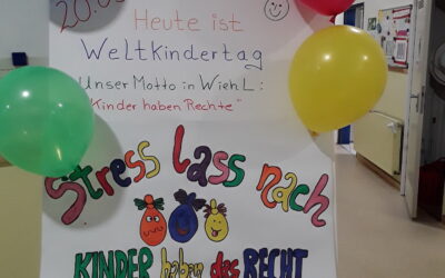 Unser Aktion zum Weltkindertag