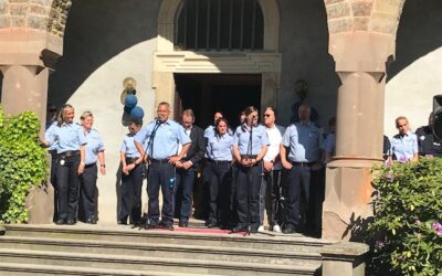 Besuch der Polizeipuppenbühne im Schloss Gimborn